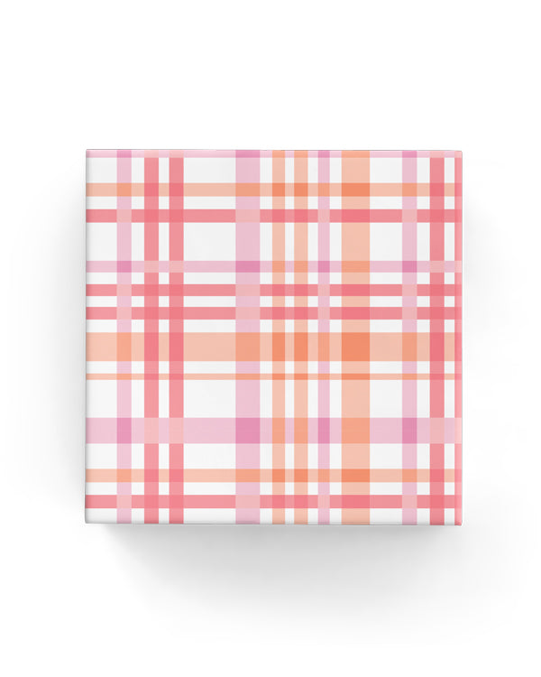 Wrap - Madras Check Bright (60cm x 40mtrs)