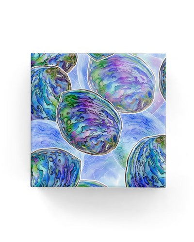 Gift Wrap - Watercolour Paua