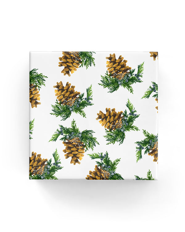 Wrap - Forest Pinecones (60cm x 40mtrs)
