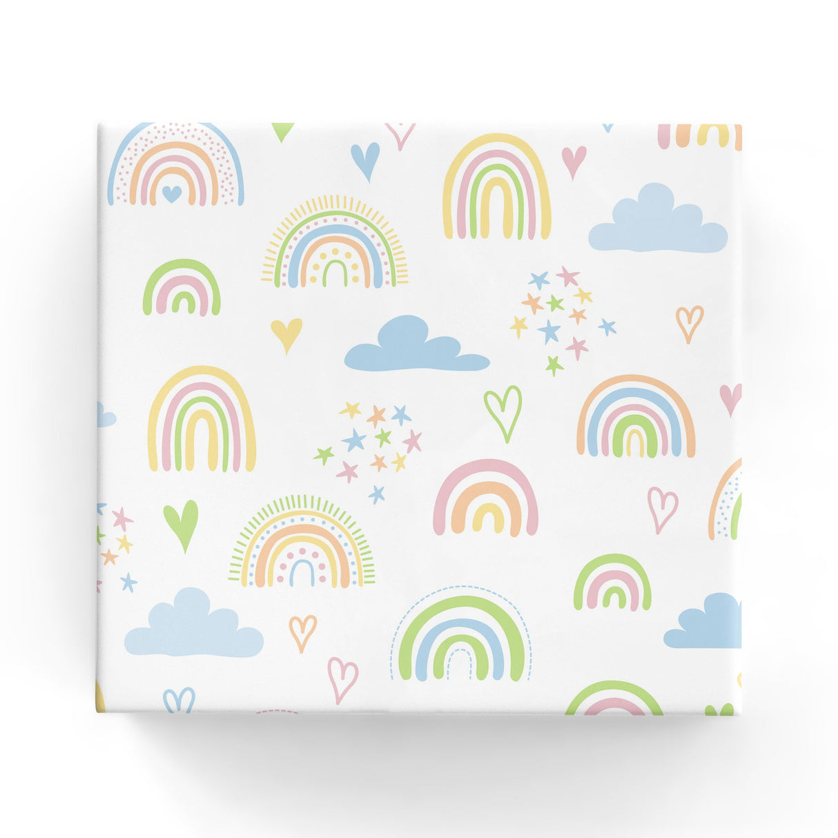 Wrap - Rainbows Soft Colours (60cm x 40mtrs)