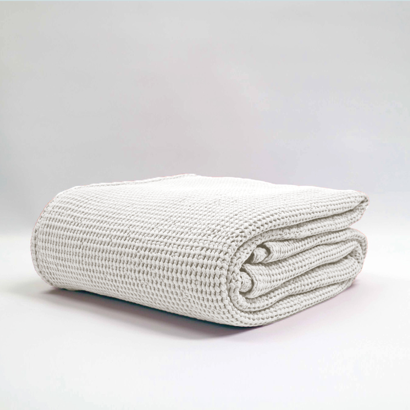 Stonewashed Blanket - NEW BLISS Small (Silver) - BAKSANA
