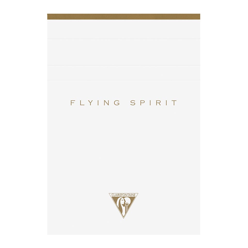 Flying Spirit Clothbound Notepad A6 Asstd White