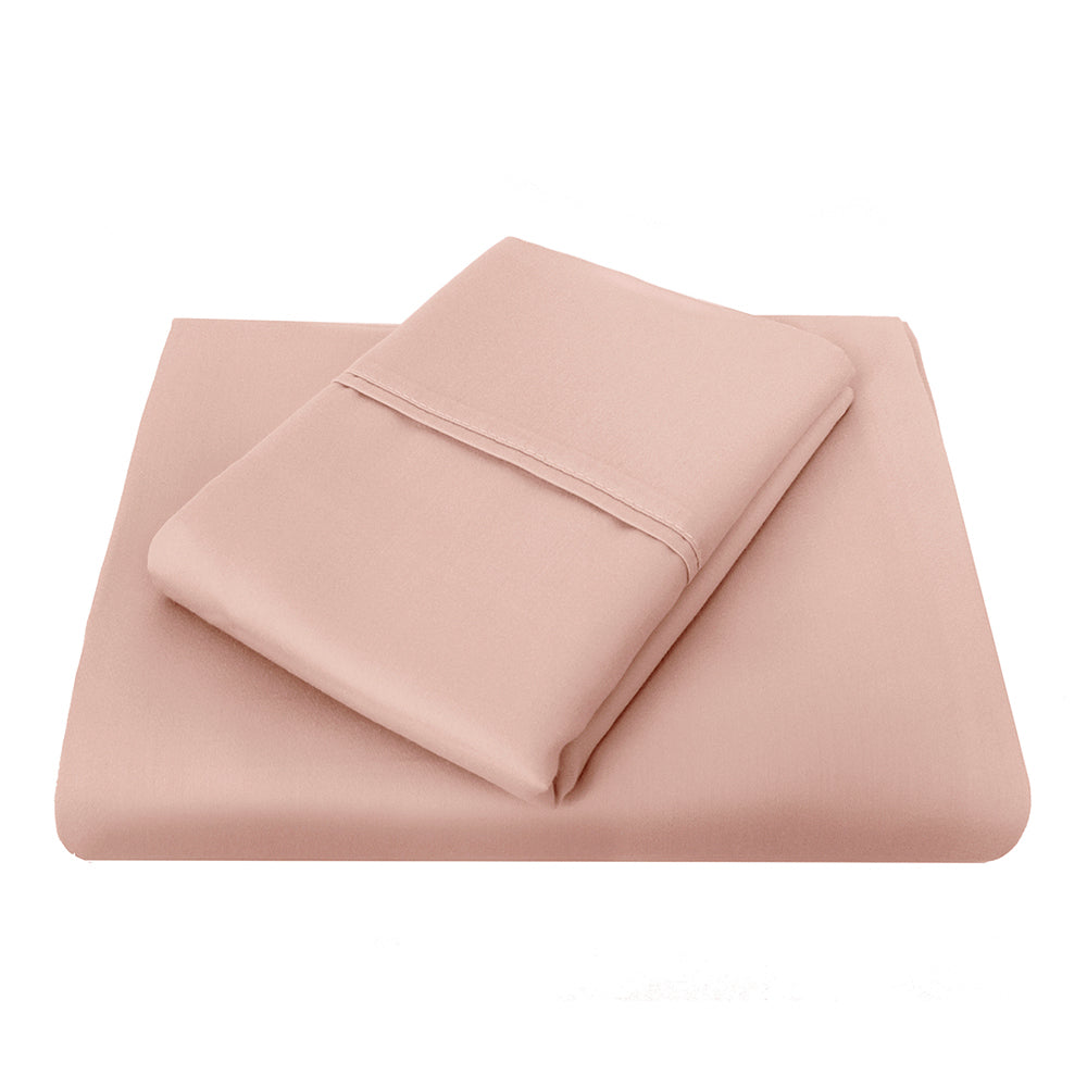 1000TC Sheet Set Blush Queen- Bambury