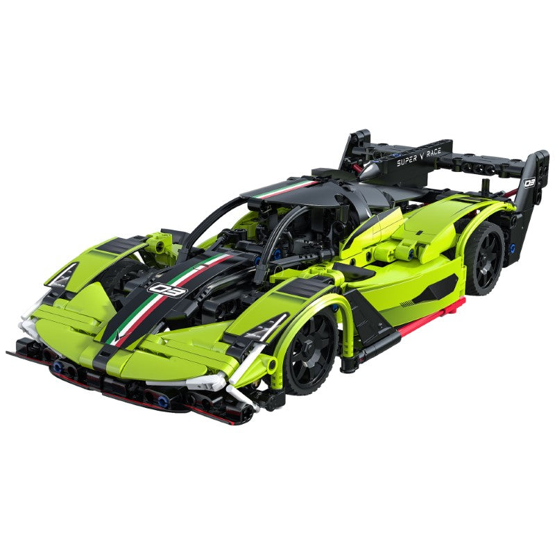 Car Building Blocks Set - CADA 1:14 FANTASY WING BRICK SPORT CAR