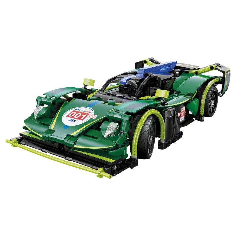 Car Building Blocks Set - CADA 1:14 EMERALD DEITY BRICK SPORT CAR