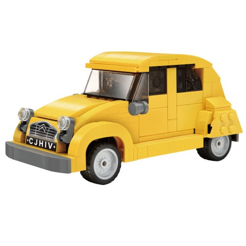 Brick Car - CADA 1:24 BRICK CITREON 2CV RETRO CAR