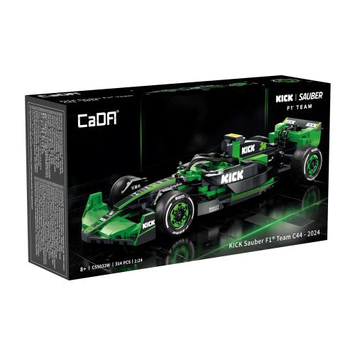 Brick Car - CADA 1:24 KICK SAUBER F1 TEAM C44 2024