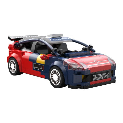 Brick Car - CADA 1:24 BRICK 2008 CITREON C4 WRC CAR