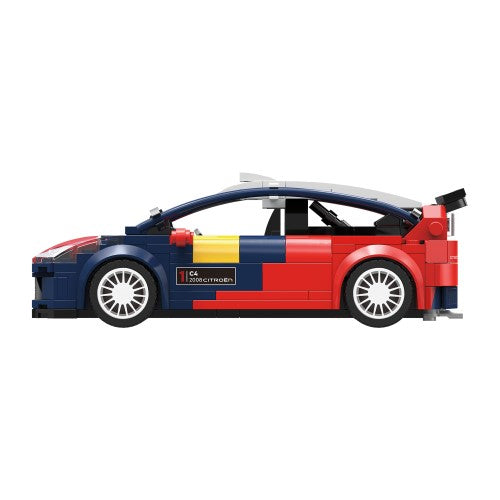 Brick Car - CADA 1:24 BRICK 2008 CITREON C4 WRC CAR