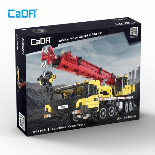 Brick Crane Truck - CADA FUNCTIONAL BRICK CRANE TRUCK