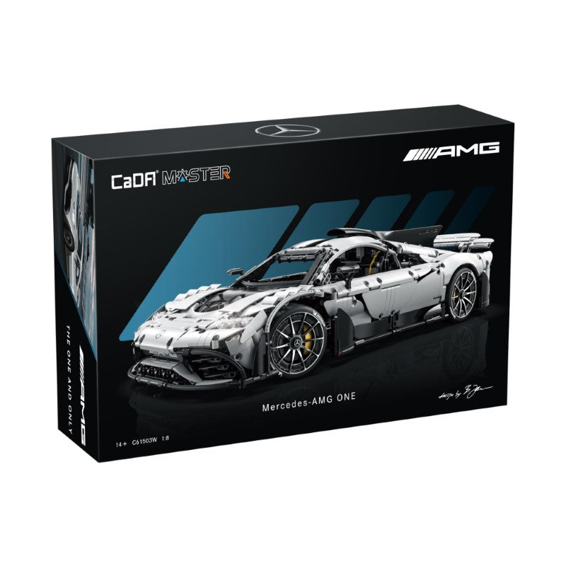 Building Blocks Set - CADA 1:8 MERCEDES AMG ONE BRICK CAR R/C