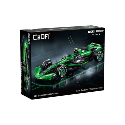 Brick Car - CADA 1:8 KICK SAUBER F1 TEAM C44 2024