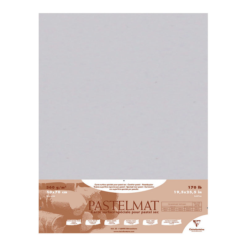 Pastelmat Paper 50x70cm Light Grey, Pack of 5