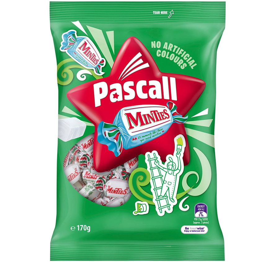 Pascall Minties 170g - Pack of 16