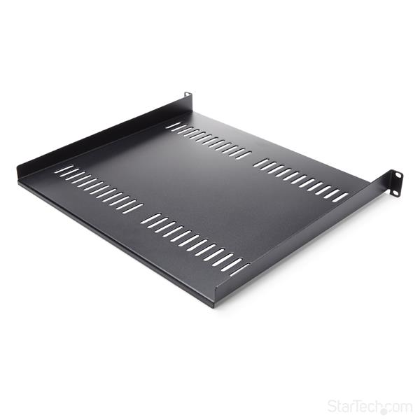 Vented 1U Rack Shelf - 40 cm (16 in.) Deep