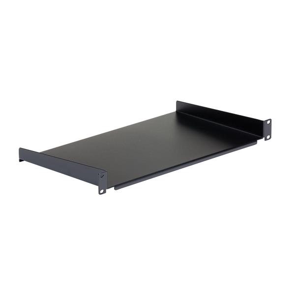 1U Rack Shelf - 25 cm (10 in.) Deep