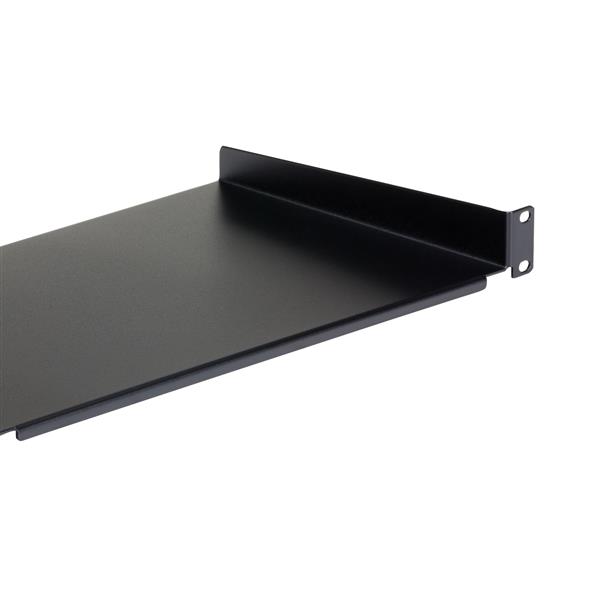 1U Rack Shelf - 25 cm (10 in.) Deep
