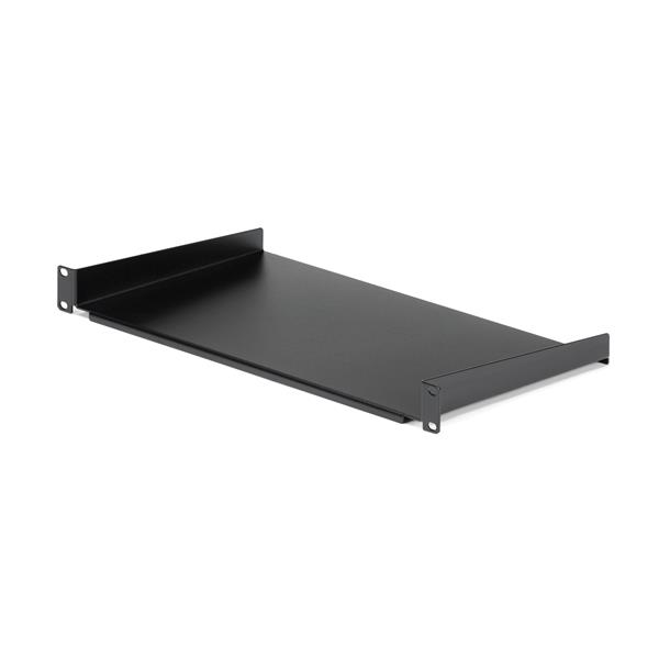 1U Rack Shelf - 25 cm (10 in.) Deep
