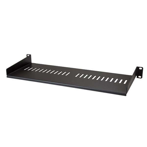 Vented 1U Rack Shelf - 18 cm (7 in.) Deep