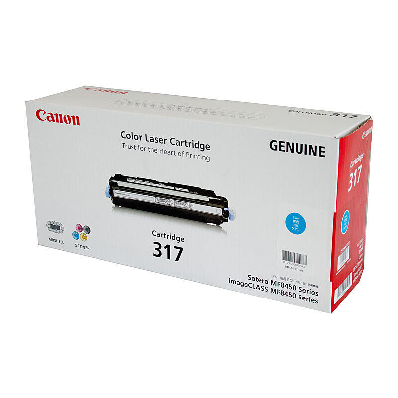 Canon Cartridge317 Cyan Toner