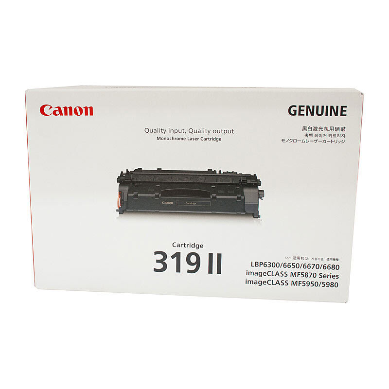 Canon Cartridge319HY Black Toner