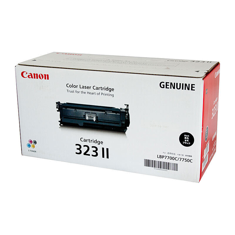 Cartridge323BKII Canon HY Blk Toner