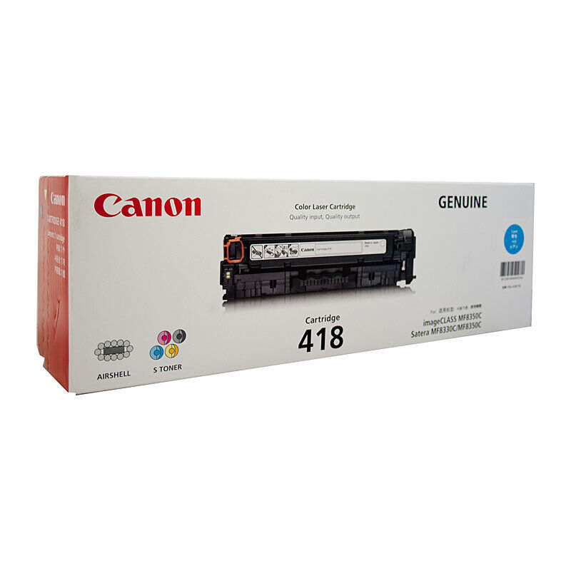 Canon Cartridge418 Cyan Toner