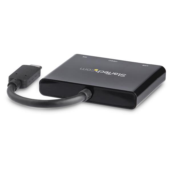 USB-C to 4K HDMI Multifunction Adapter with Power Delivery and USB-A Port