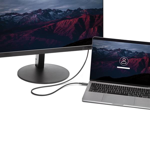 6' (1.8 m) USB-C to Mini DisplayPort Cable - 4K 60Hz - Black