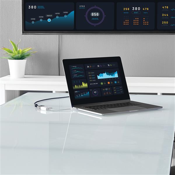 USB-C to VGA Adapter - White