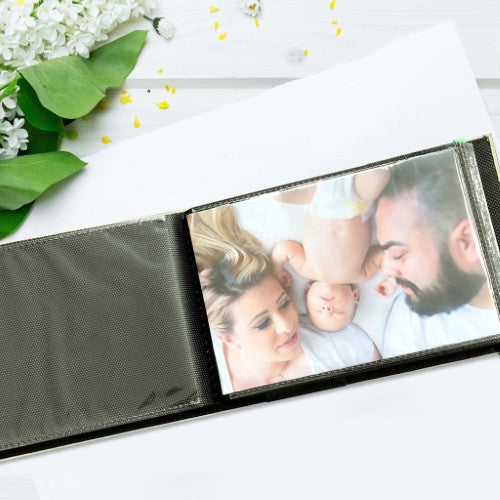Profile - Citi Leather Biscay Green Slip-in Brag Book Photo Wallet