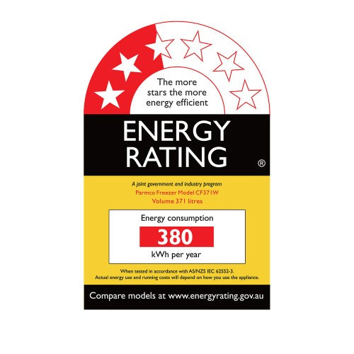 Parmco - CHEST FREEZER - 371L (WHITE)