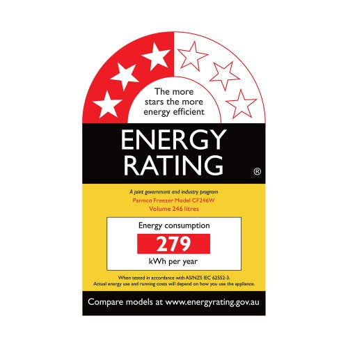 Parmco - CHEST FREEZER - 246L (WHITE)