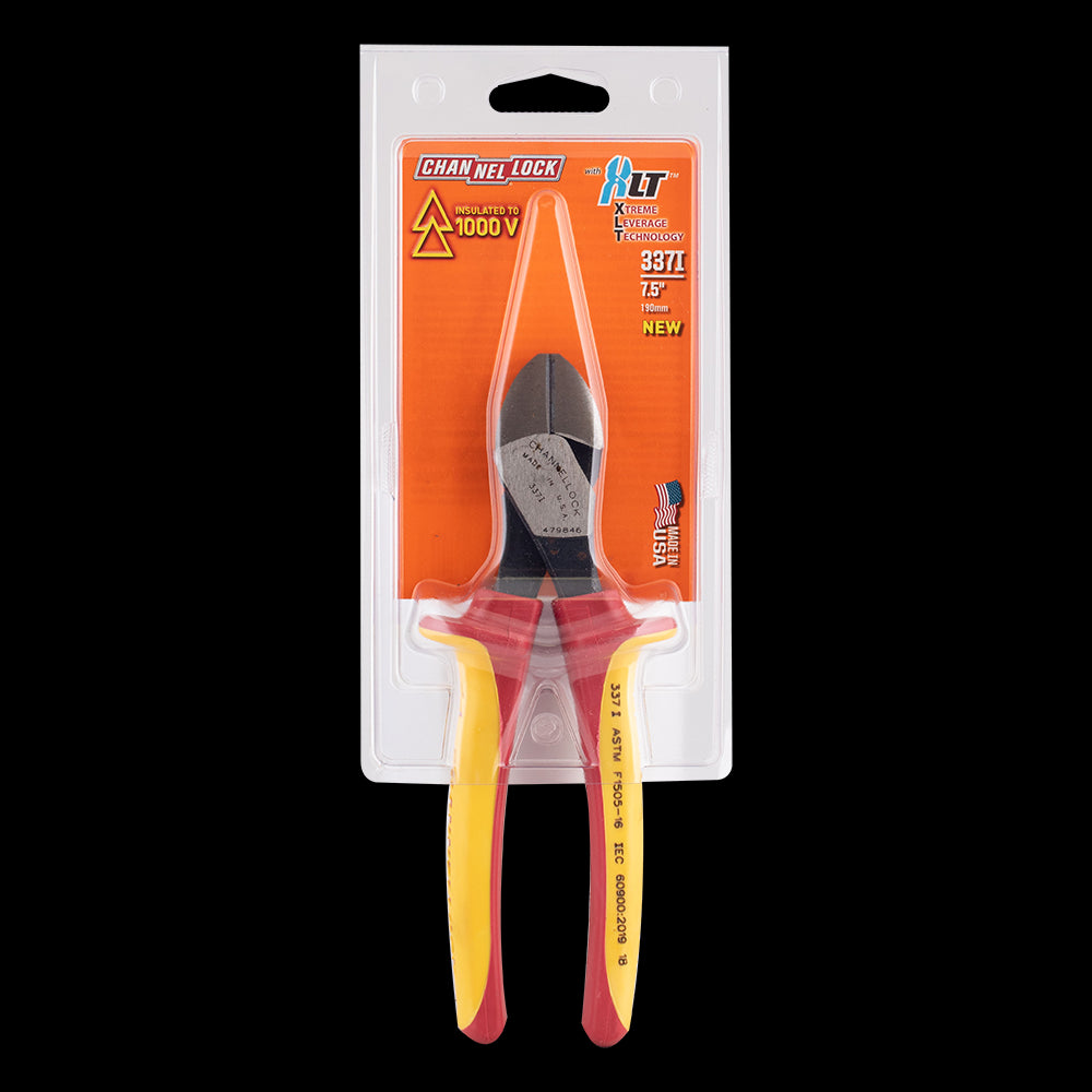 CHANNELLOCK 190mm Insulated Diagonal Cutting Plier