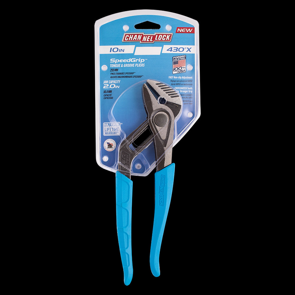 CHANNELLOCK 241mm SpeedGrip™ Tongue & Groove Plier