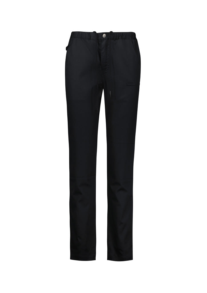 Saffron Womens Chef Flex Pant - Black