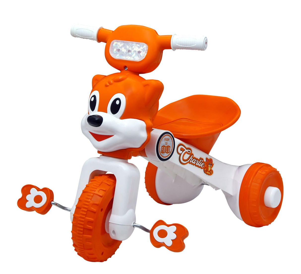Kids Charlie Foldable Trike With Comfortable Seat FT-130 Orange