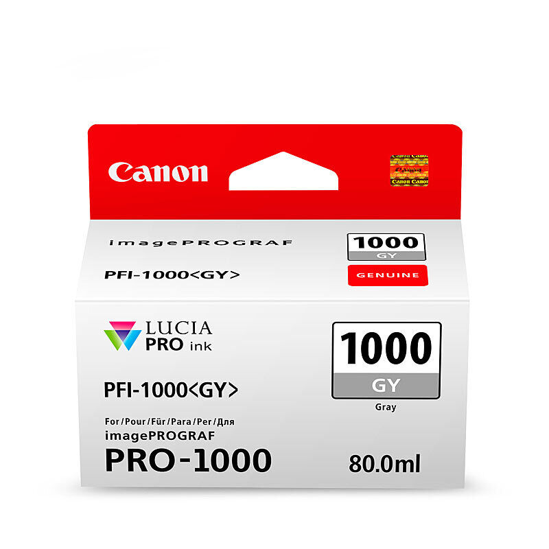Canon PFI1000Grey Ink Cartridge
