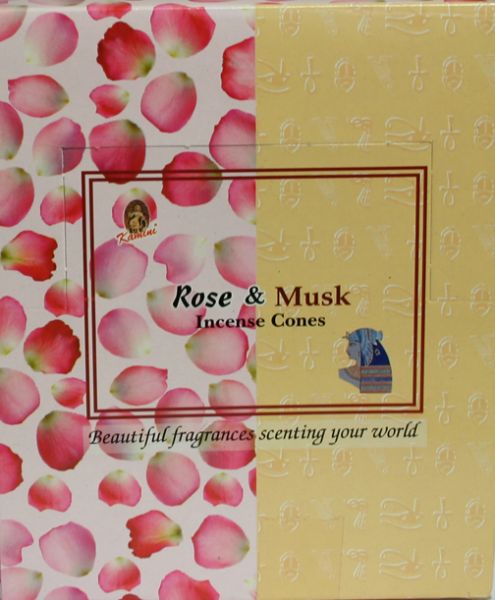 Kamini Rose Musk Cones