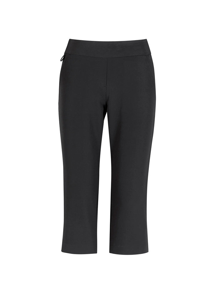 Jane Womens 3/4 Length Stretch Pant - Charcoal