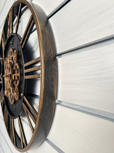 Reese Clock Metal Frame 50x50x3cm