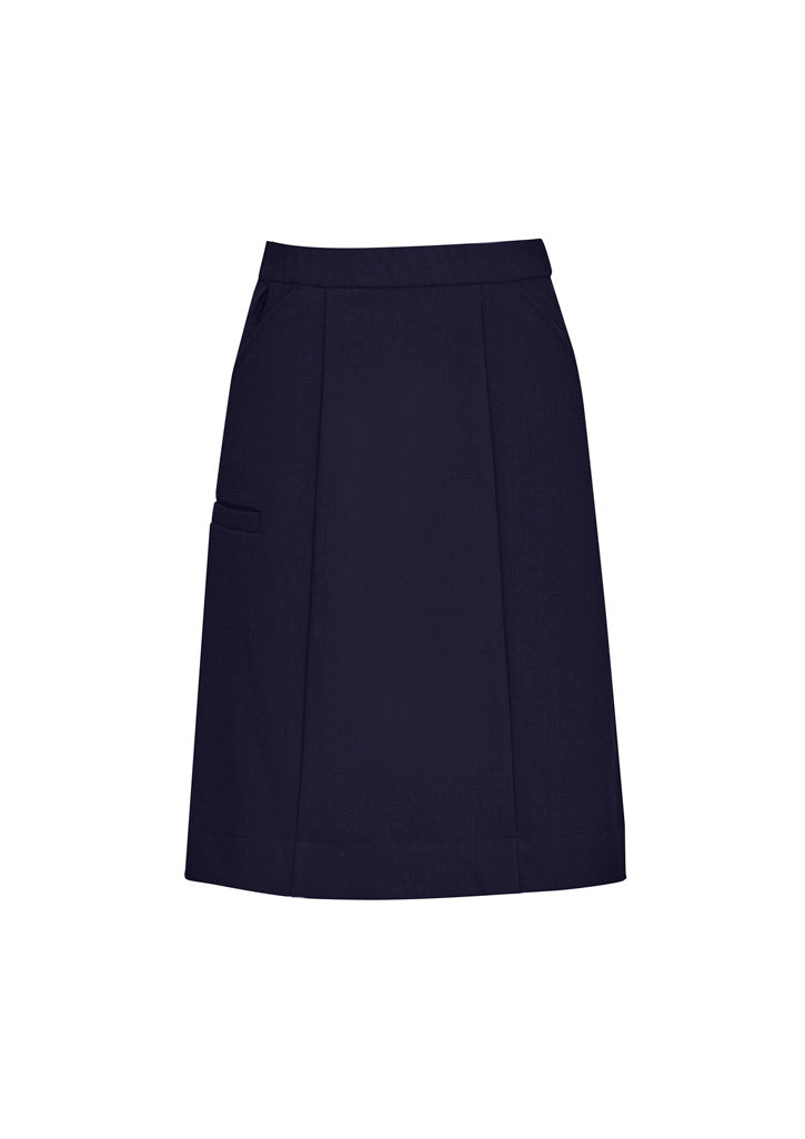 Comfort Waist Womens Cargo Skirt - Navy