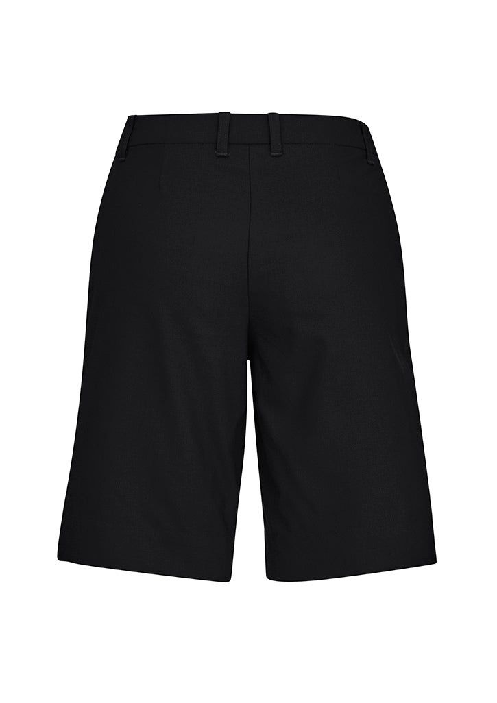 Comfort Waist Womens Cargo Short - Black