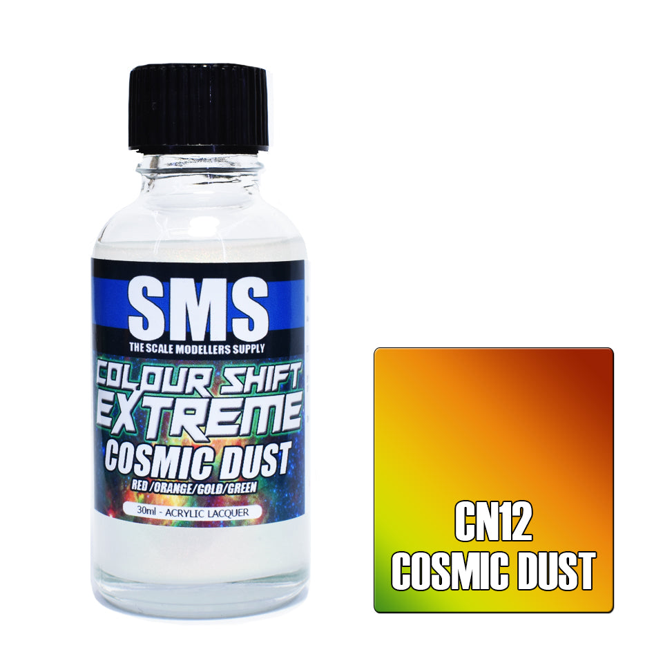 AIRBRUSH PAINT 30ML COLOUR SHIFT EXTREME COSMIC DUST ACRYLIC LACQUER