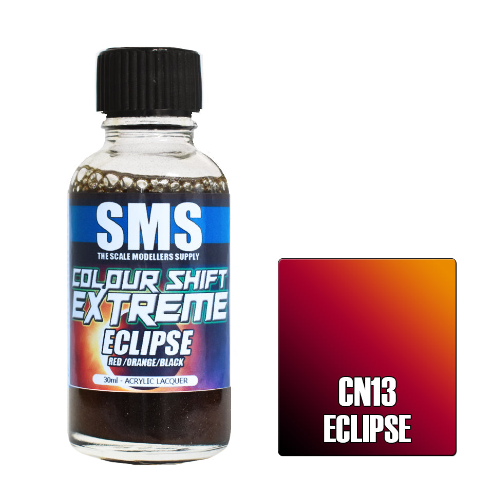 AIRBRUSH PAINT 30ML COLOUR SHIFT EXTREME ECLIPSE ACRYLIC LACQUER