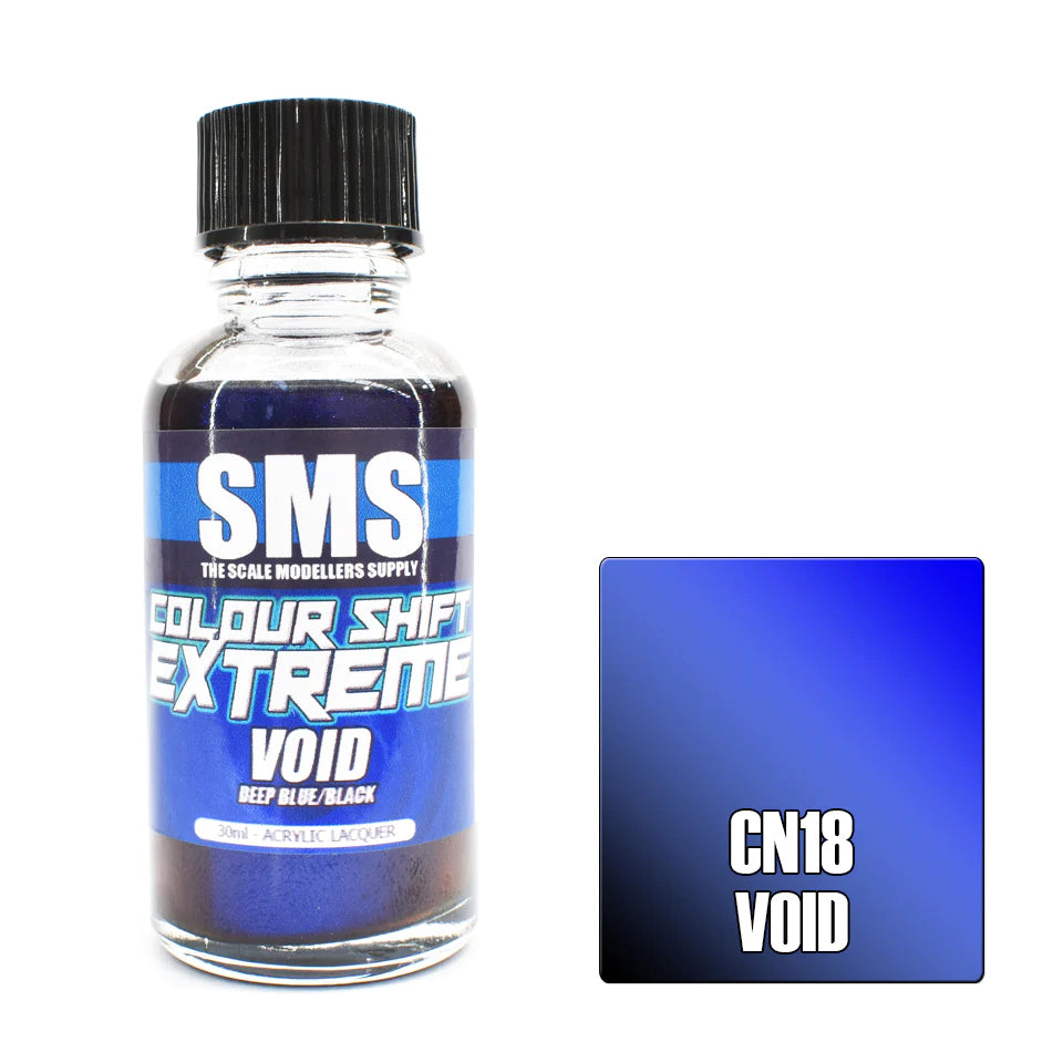 AIRBRUSH PAINT 30ML COLOUR SHIFT EXTREME VOID ACRYLIC LACQUER