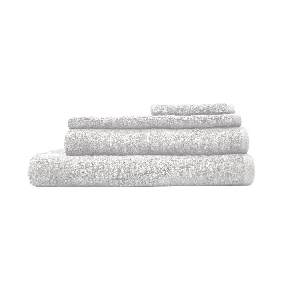 Chateau 2pack Bath Sheet 80x160cm White- Bambury