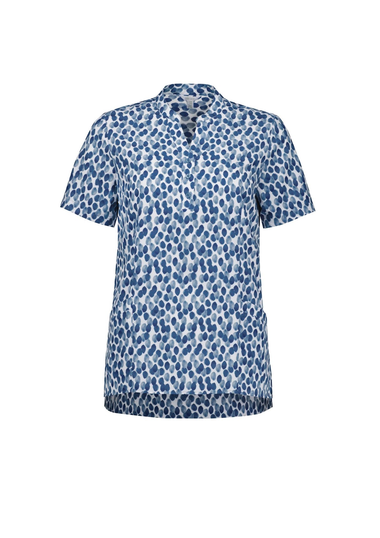 Florence Womens Stardust Print Tunic - Navy