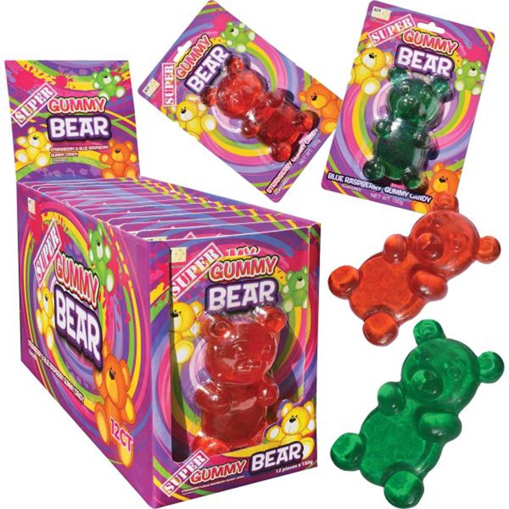 AIT Mega Gummy Bear 600g - Pack of 8
