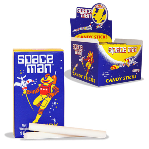 Spaceman Candy Sticks 16g - Box of 48